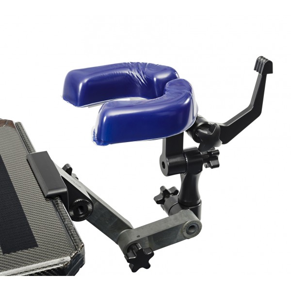 Radiolucent Neurosurgical Horseshoe Headrest with Traction Device