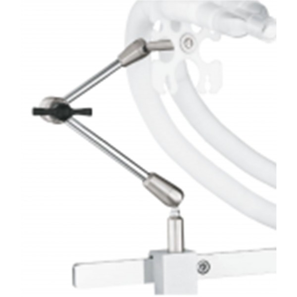 Mounting system for patient circuit anaesthesia ventilator-reanimation