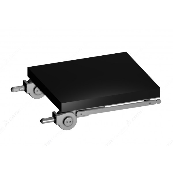 Plaque jambe motorisée