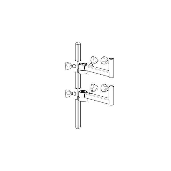 Articulated double base for...