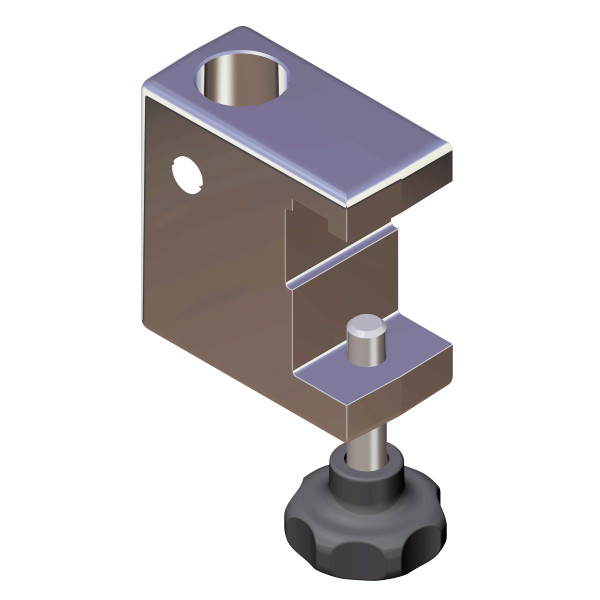 Standard rail clamp for lights