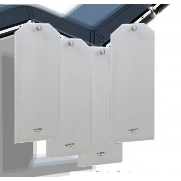 Kit de 3 panneaux de protection en plomb